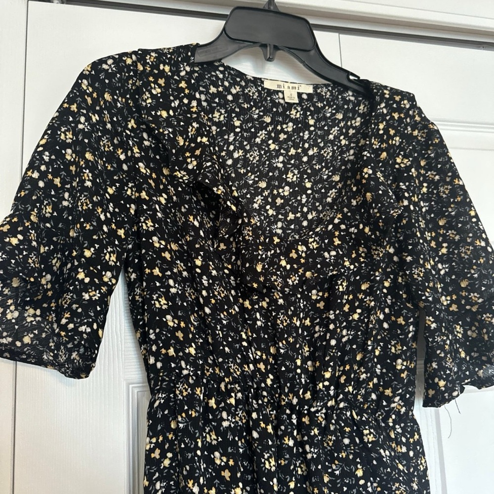Miami Womens Floral Maxi Dress - Picture 4 of 6
